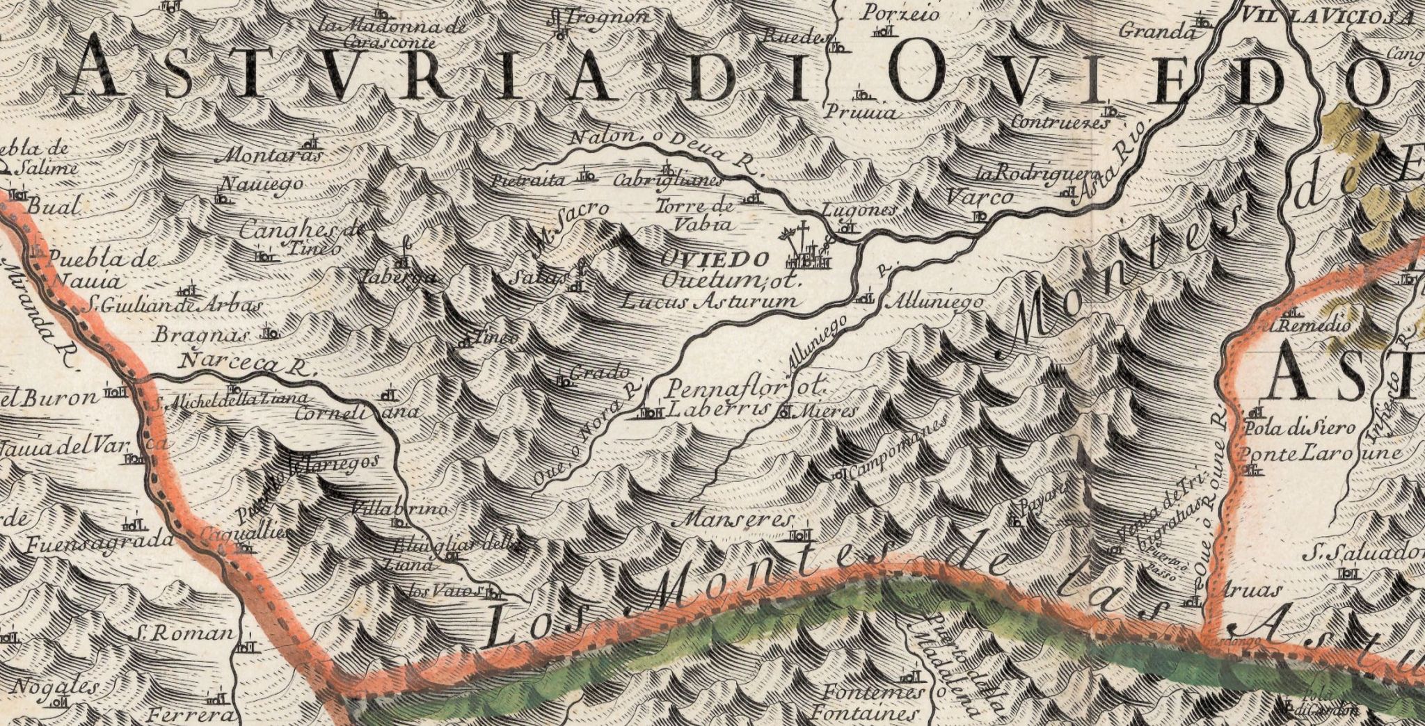 mapa Vignola